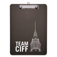Team CIFF Terminal Tower 9x13 Clipboard